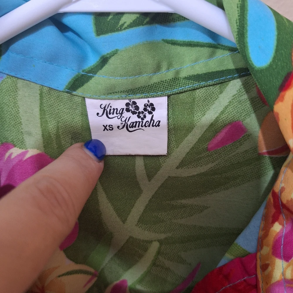 King Kameha Tropical Hawaiian Shirt - Picture 2 of 5